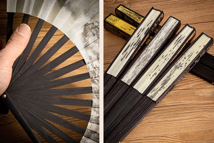 Painting Fan hanfu accessory