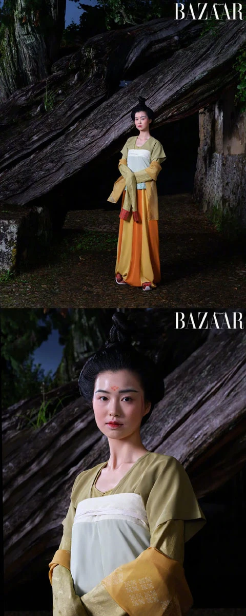 Supermodel Hanfu Cover Photo in Harper's BAZAAR
