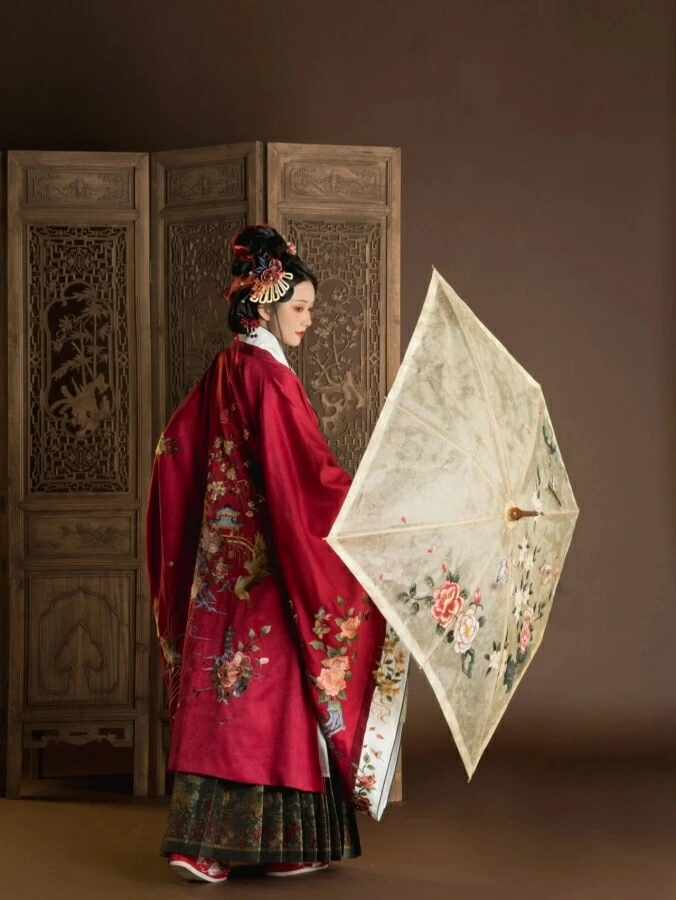 Taking Pictures of Ming Style Hanfu in the Forbidden City 8