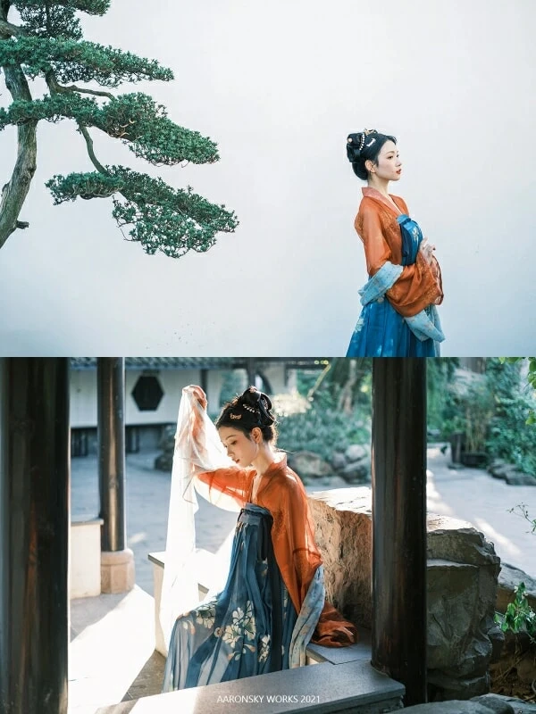 Taking Pictures of Ming Style Hanfu in the Forbidden City 33