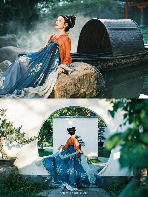 Taking Pictures of Ming Style Hanfu in the Forbidden City 35