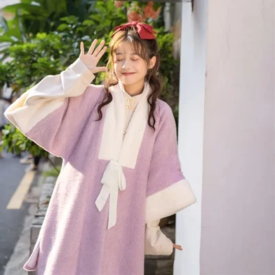 7 Cute and Comfy Winter Hanfu Outfits in 2022 4