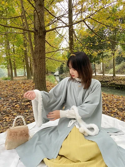 7 Cute and Comfy Winter Hanfu Outfits in 2022 9