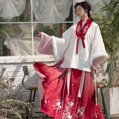7 Cute and Comfy Winter Hanfu Outfits in 2022 11