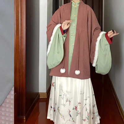 7 Cute and Comfy Winter Hanfu Outfits in 2022 15
