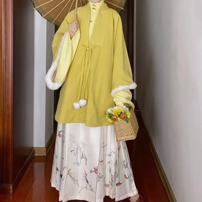 7 Cute and Comfy Winter Hanfu Outfits in 2022 16