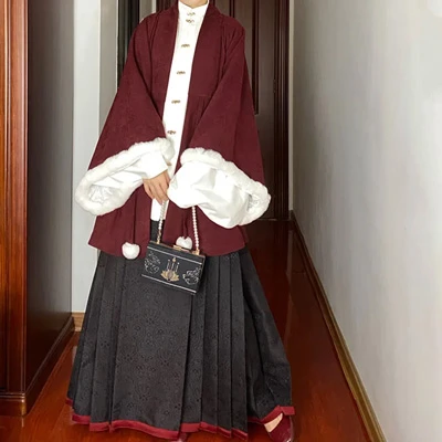 7 Cute and Comfy Winter Hanfu Outfits in 2022 17