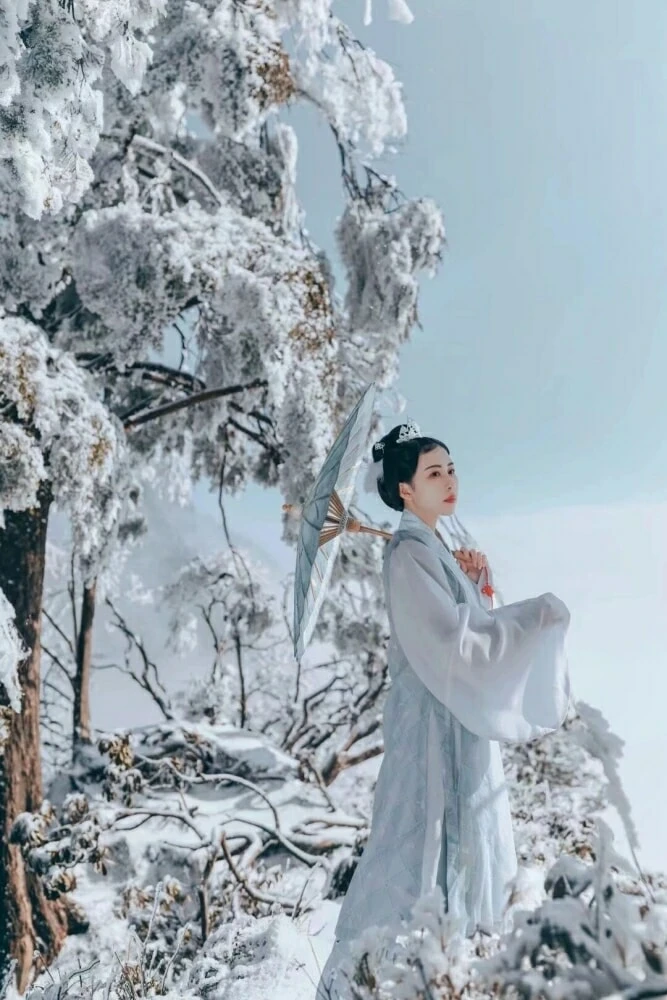 Taking Pictures of Ming Style Hanfu in the Forbidden City 136