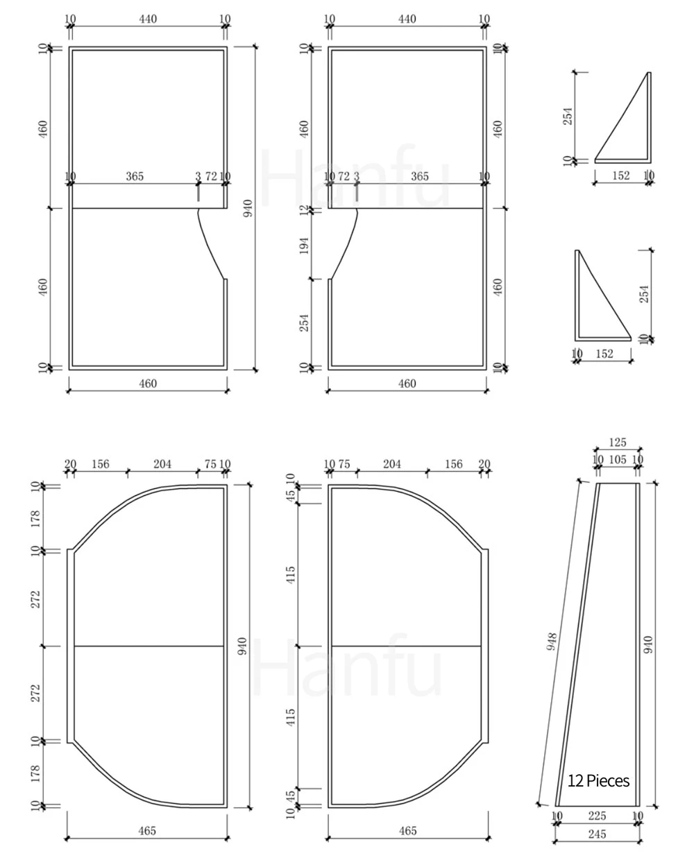 Hanfu Making(11) - Shenyi Cutting & Sewing Patterns 5