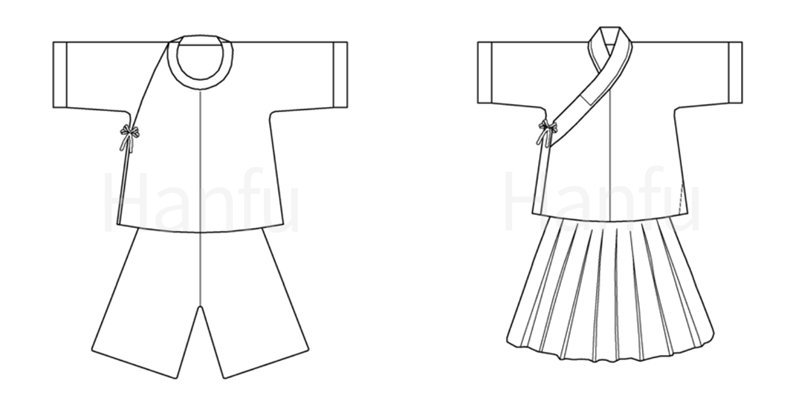 Hanfu Making(13) - Improved Hanfu Cutting & Sewing Patterns