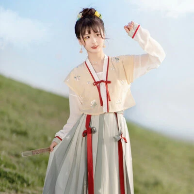 Spring Begonia hanfu dress