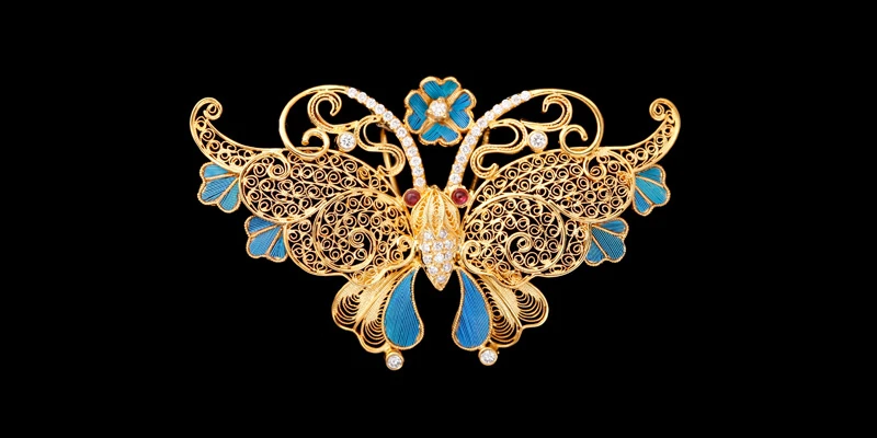 History of Chinese Traditional Filigree Inlay Art