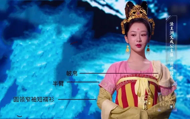 The Most Classic Tang Dynasty Hanfu Look - in the National Treasure 5