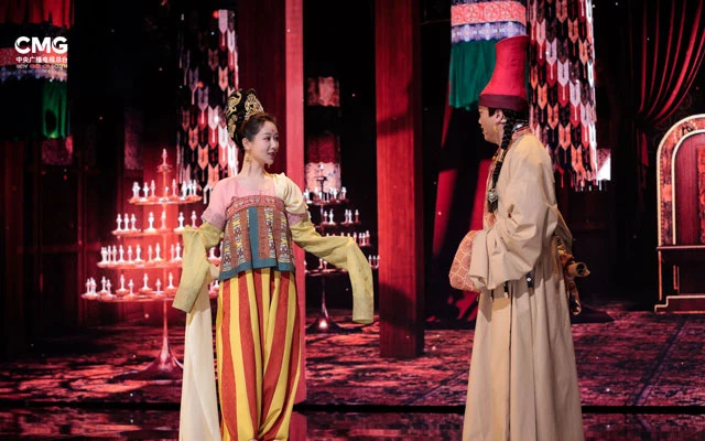 The Most Classic Tang Dynasty Hanfu Look - in the National Treasure 6