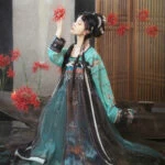Bana-Flower qixiong hanfu dress