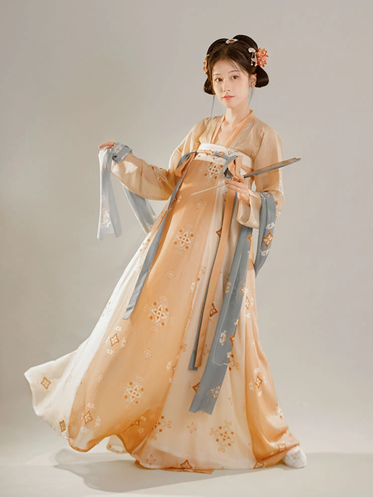 Camellia Girl qixiong hanfu dress