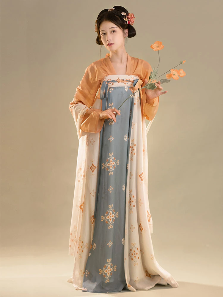 Camellia Girl qixiong hanfu dress
