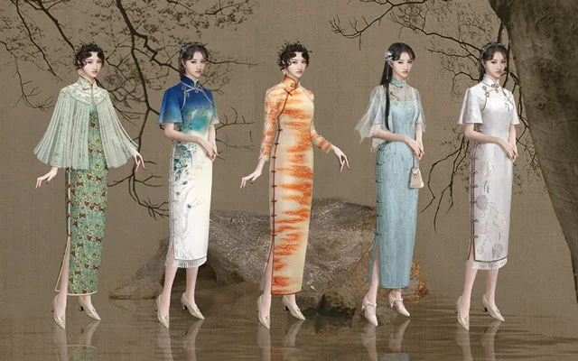 Cdrama Rattan: Hightlight and Cheongsam Look Analysis 17