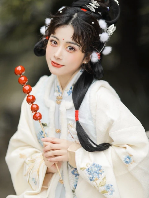 hanfu model Tang Yuan Qi 4