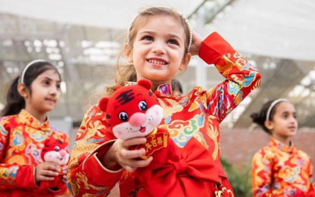 Hanfu in Dubai Expo 2020