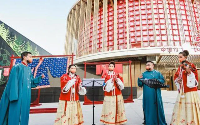 Hanfu in Dubai Expo 2020