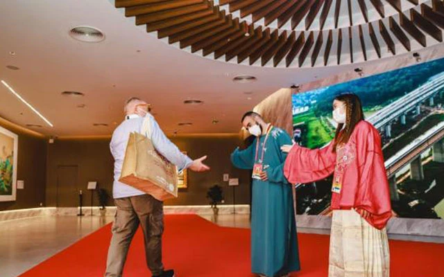 Hanfu in Dubai Expo 2020