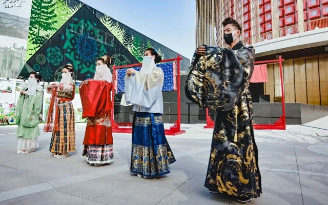 Hanfu in Dubai Expo 2020
