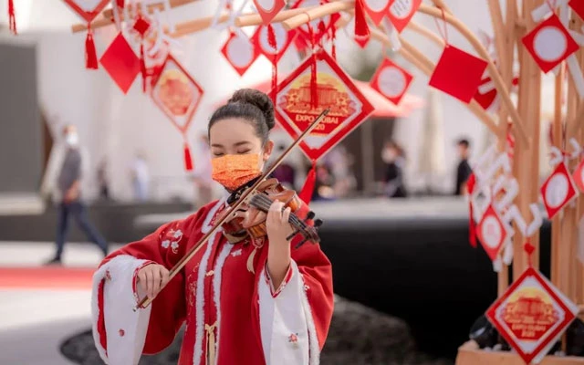 Hanfu in Dubai Expo 2020