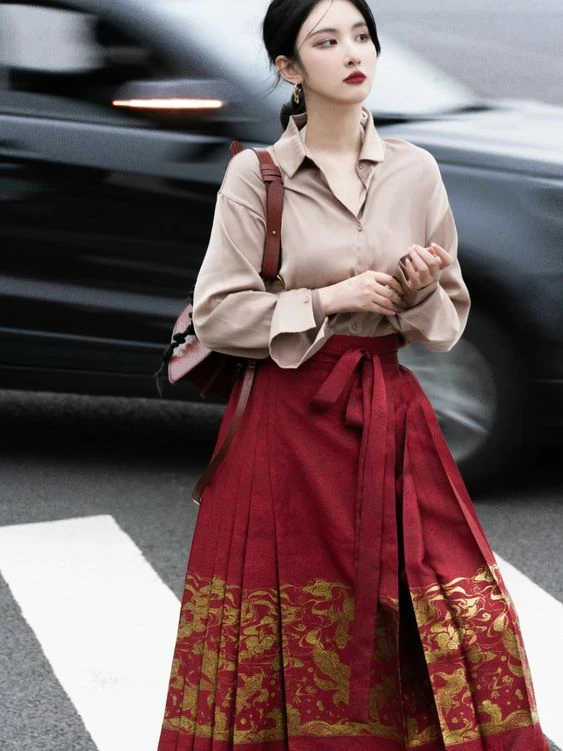 7 Ways to Tie Hanfu Skirts