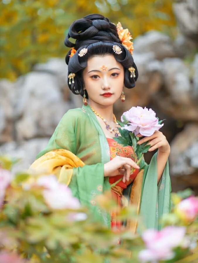 Taking Pictures of Ming Style Hanfu in the Forbidden City 282