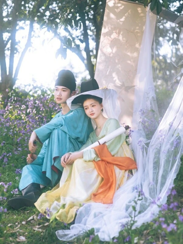 Tang Dynasty Hanfu for Couple 4