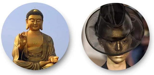 Buddha makeup