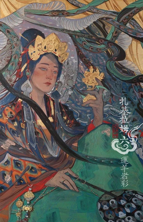 Reviving Chinese Culture: Lotulist’s Creation of Mineral Pigment Paintings