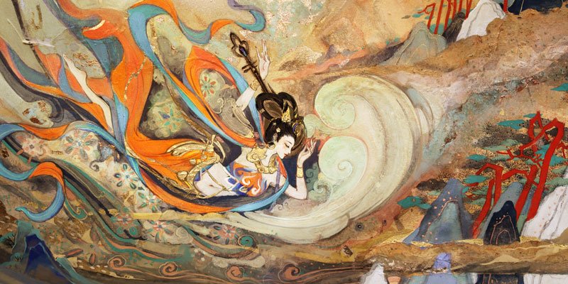 Reviving Chinese Culture: Lotulist's Creation of Mineral Pigment Paintings