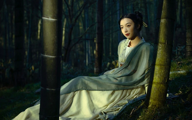 10 Gorgeous Green Hanfu Set for Summer 21