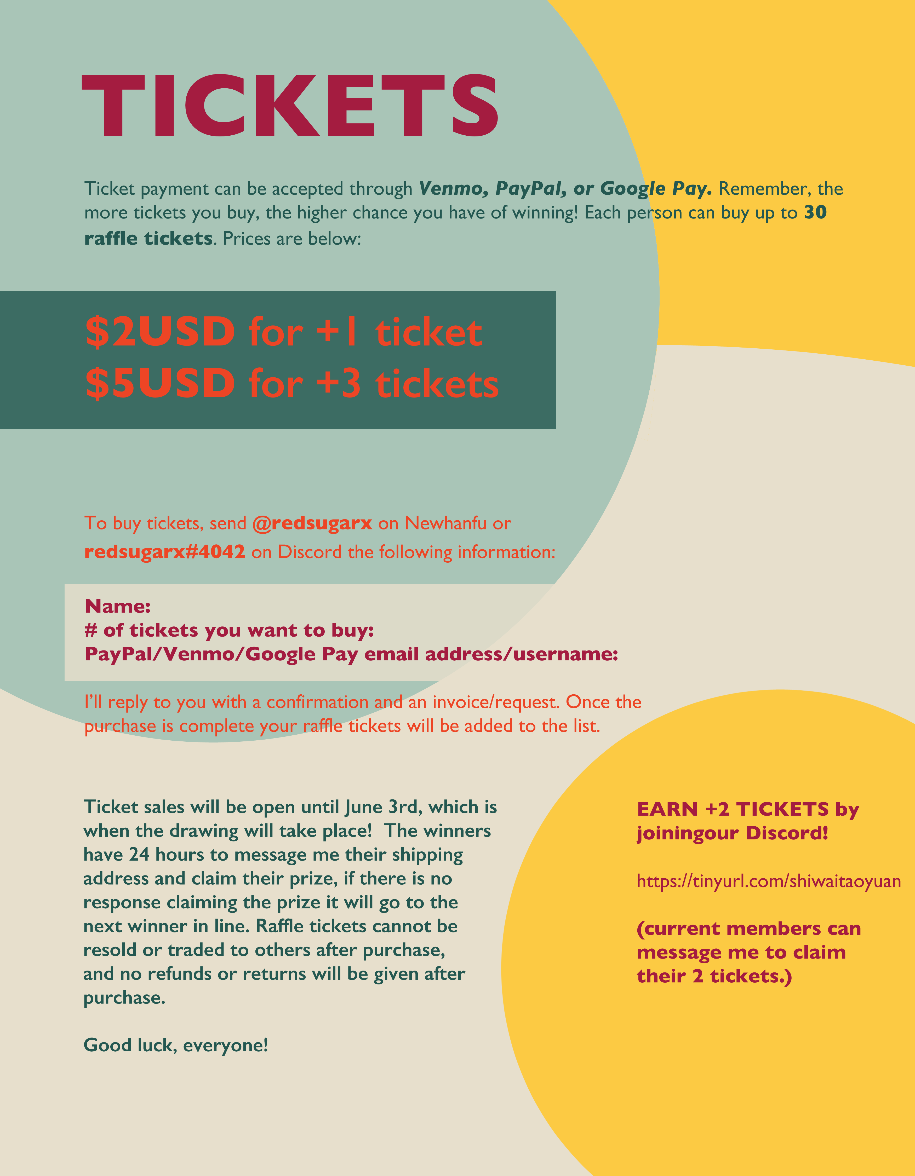DRAGON BOAT FESTIVAL FLASH RAFFLE!!! 3