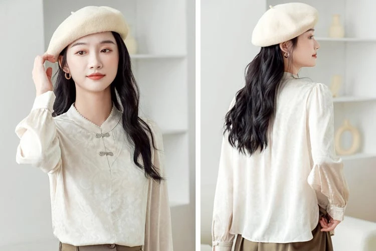 Daffodil Shirt qipao top