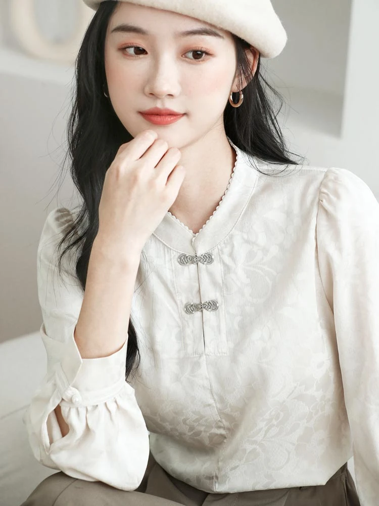 Daffodil Shirt qipao top