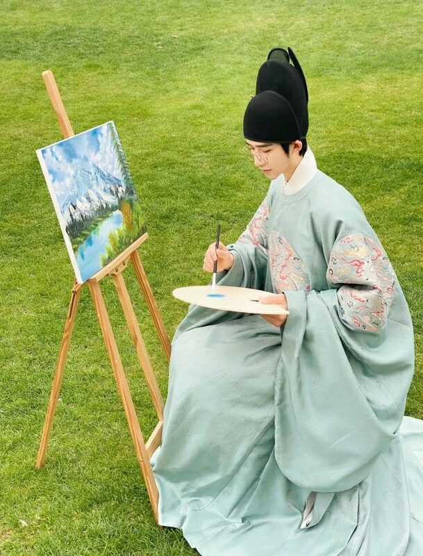 Tang Dynasty Hanfu for Couple 144