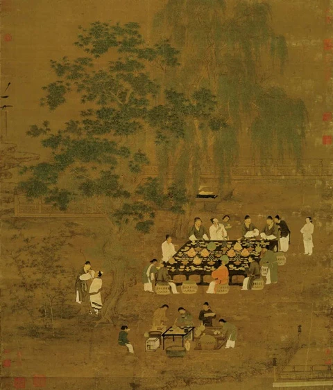 The Profound Chinese Tea Painting Art Culture in Cdrama A Dream of Splendor