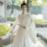Jacquard Daopao Men Hanfu Robe