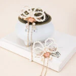 Pearl Hairclip Hanfu Headdress Ancient Costume Accessories for Girl