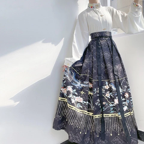 7 Types of Hanfu Skirts That You Should Know