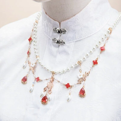 Yingluo Pendant hanfu necklace jewelry