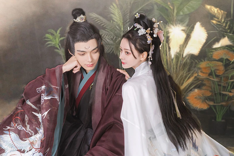 creative matching couple hanfu