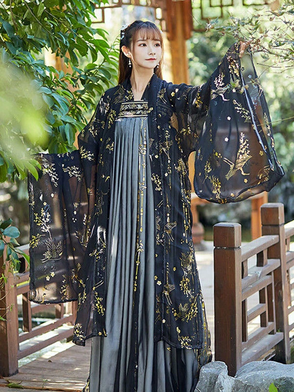 boost your confidence in top navy hanfu clothing