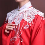 white yunjian women hanfu shawl wraps