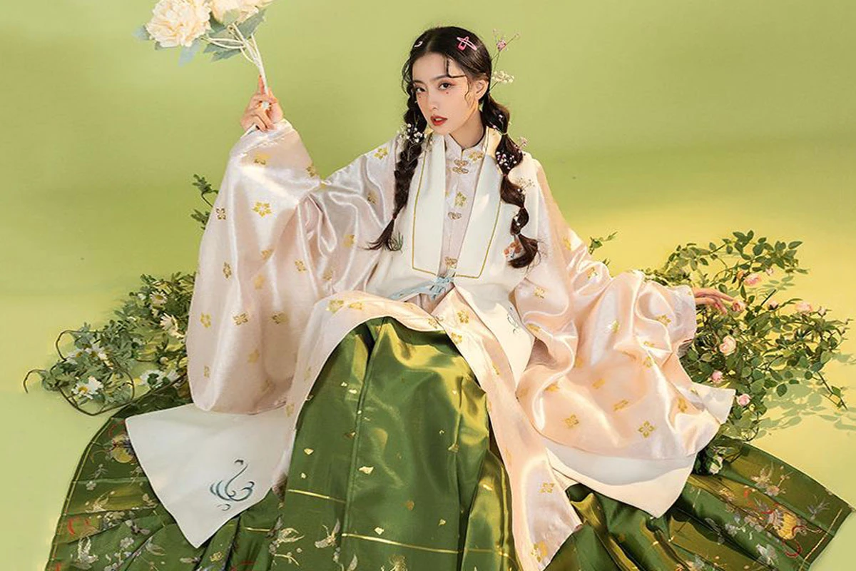 brown hanfu chocolate mocha dress