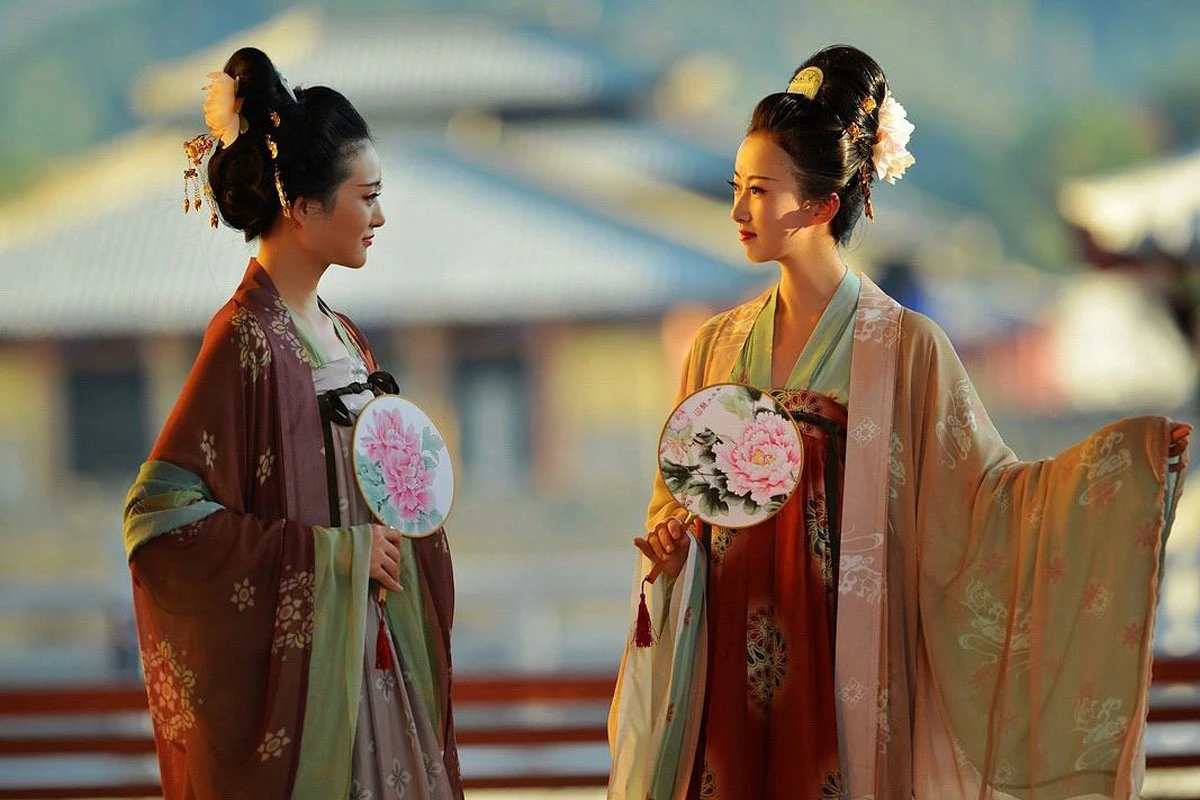 brown hanfu chocolate mocha dress