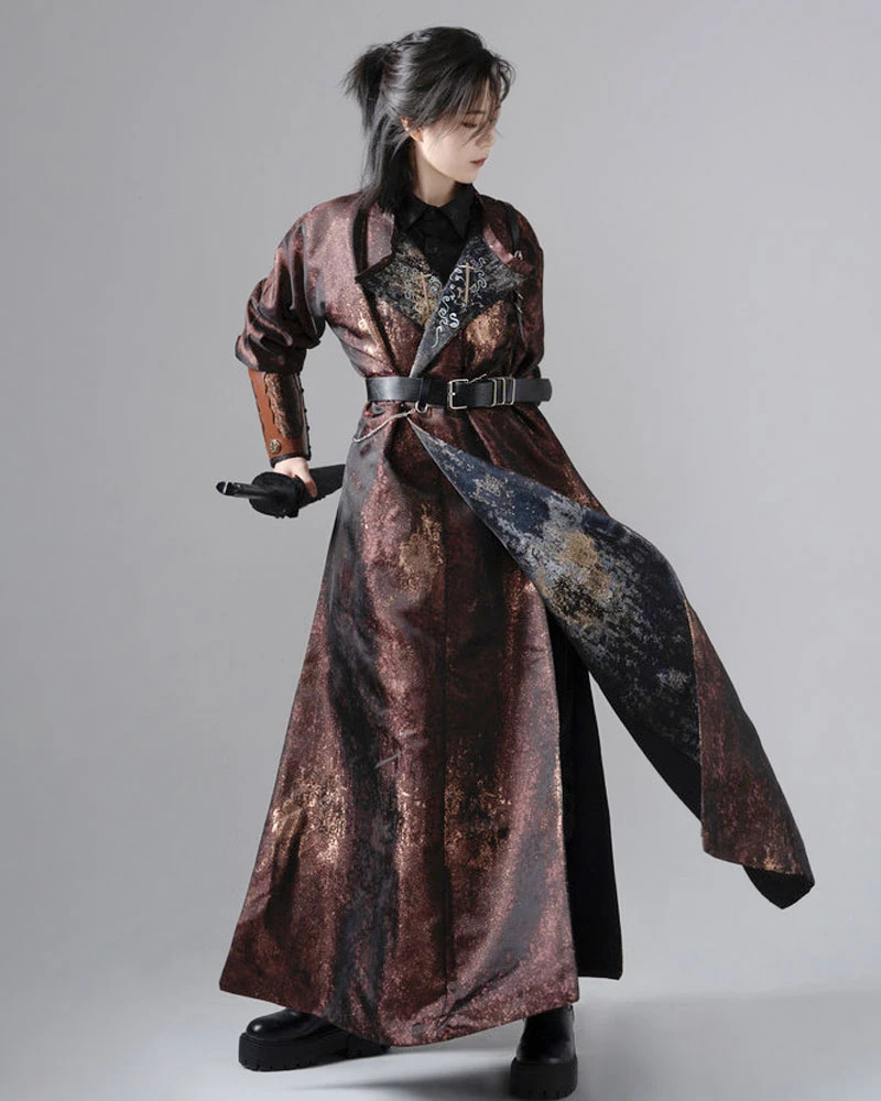 fire cloud yuanlingpao hanfu robe